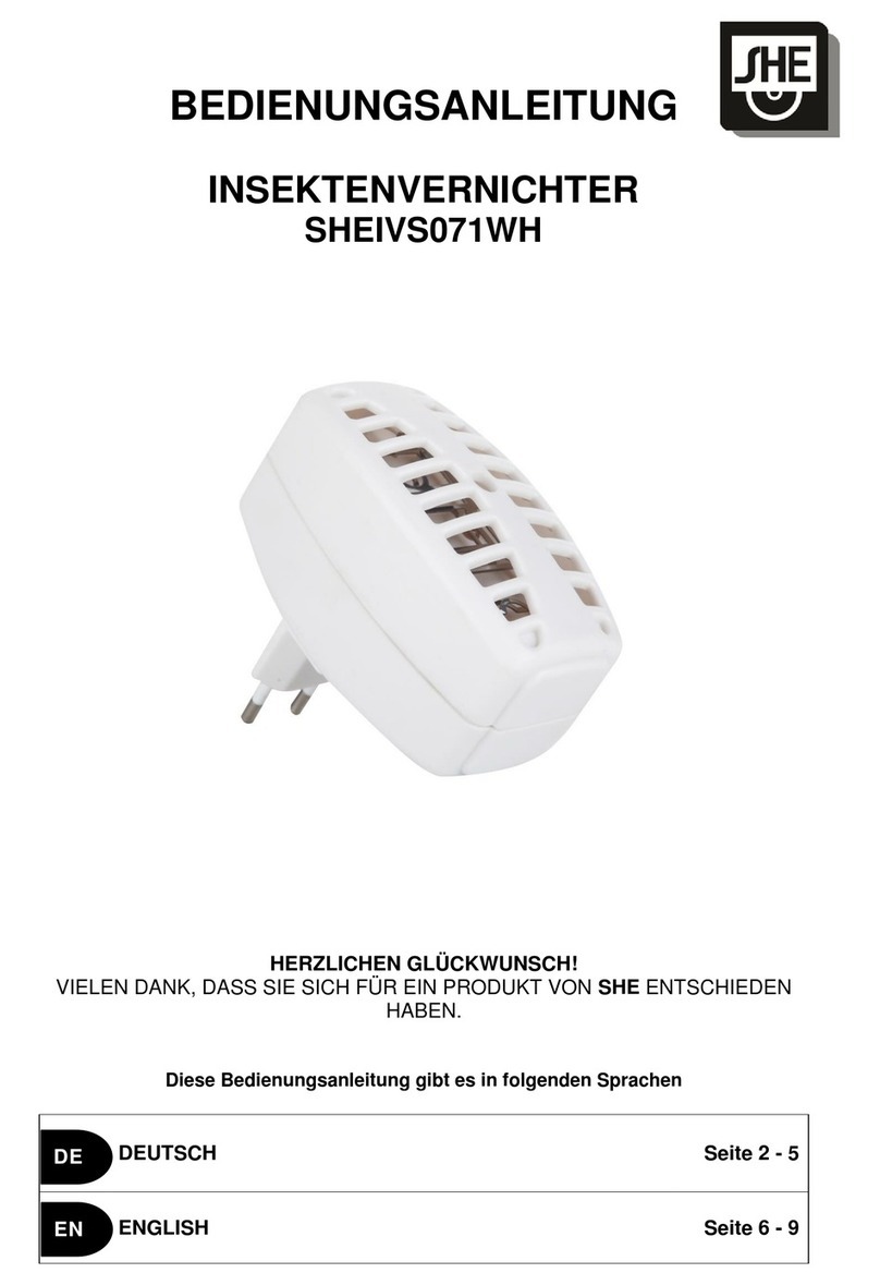 SHE SHEIVS071WH Operation manual