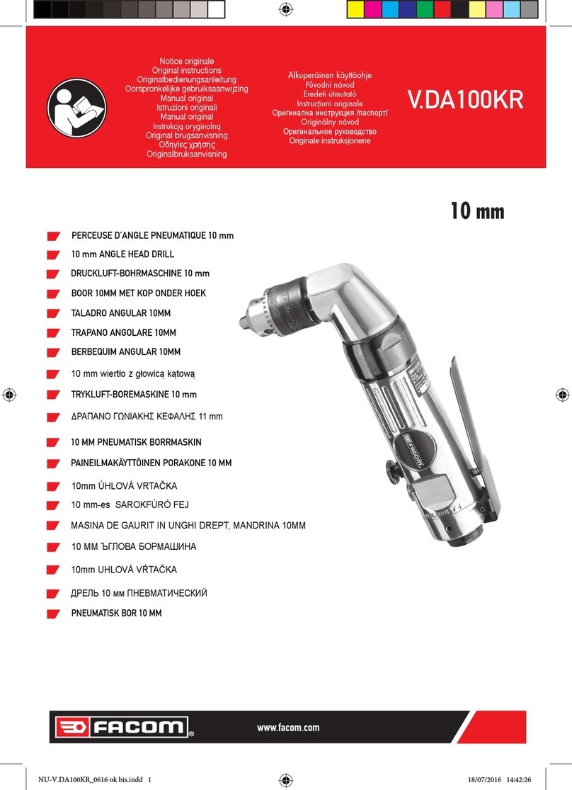 Facom V.DA100KR User manual