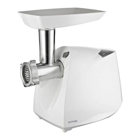 Gorenje MG1800W User manual