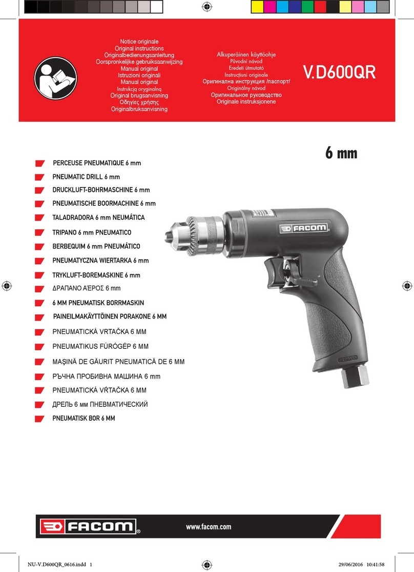 Facom V.D600QR User manual