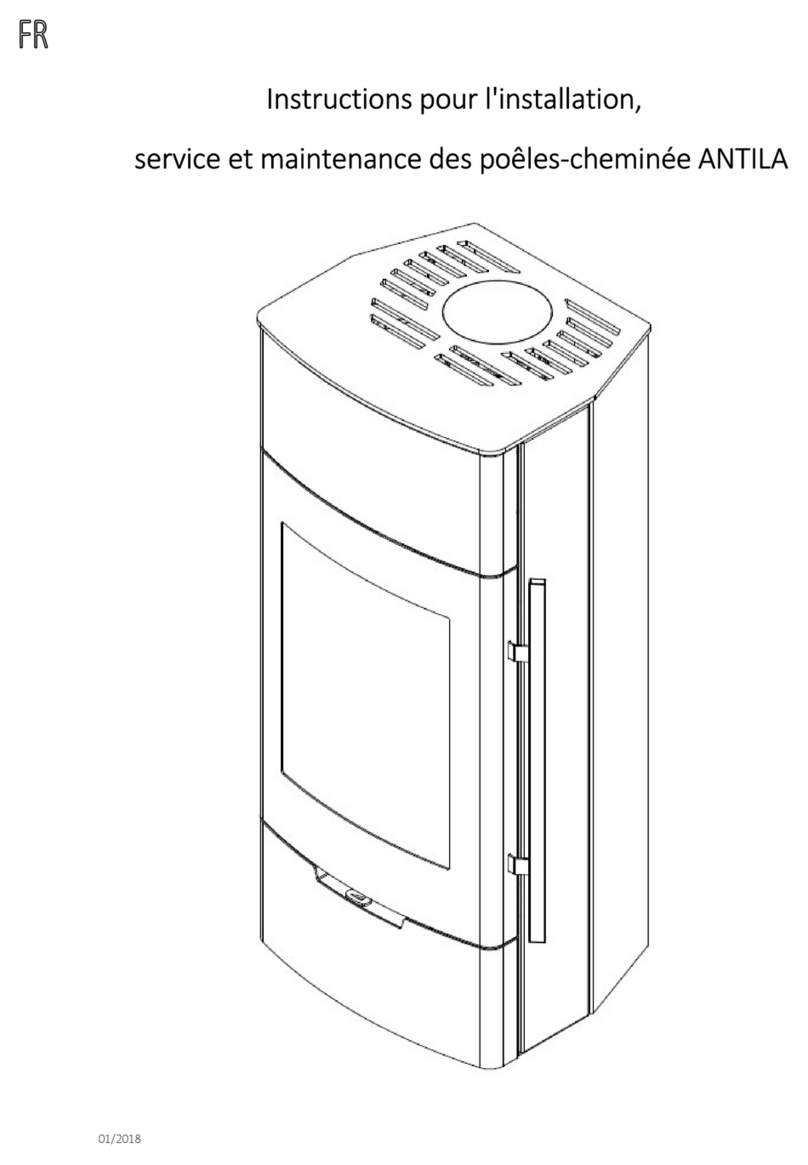Burning Technology ANTILA Instructions for installation, use and maintenance