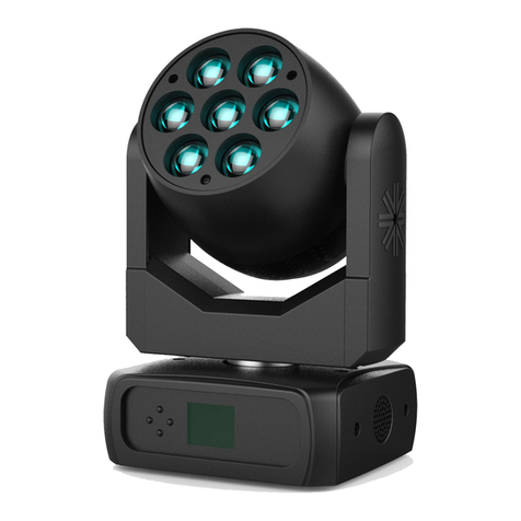 Vari Lite EVENTWASH VL800 quick start guide