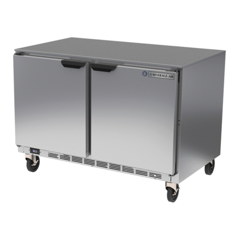 Beverage-Air UCR Series User manual