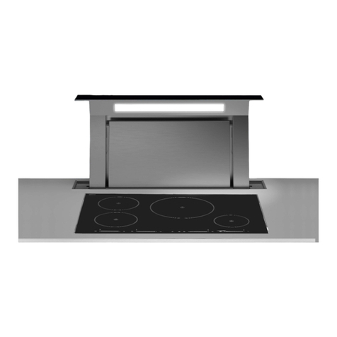 FALMEC Downdraft Series installation manual