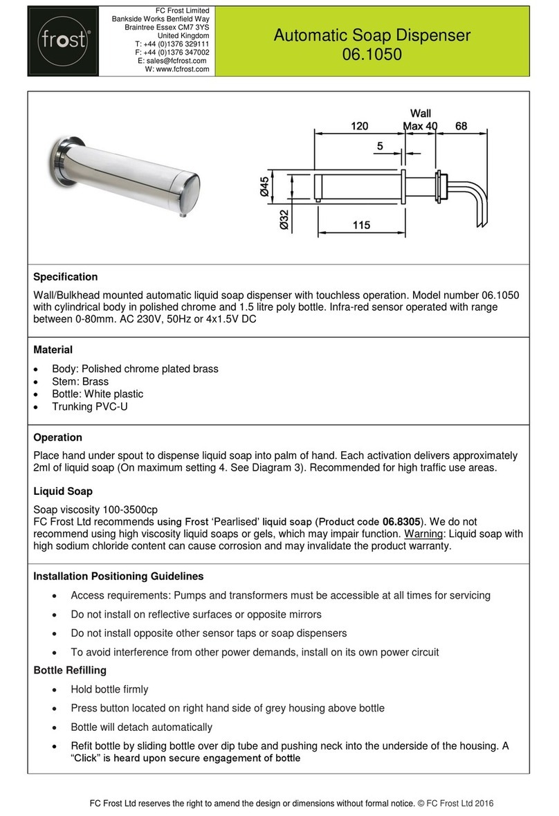 FROST 06.1050 User manual