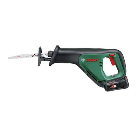 Bosch AdvancedRecip 18 User manual