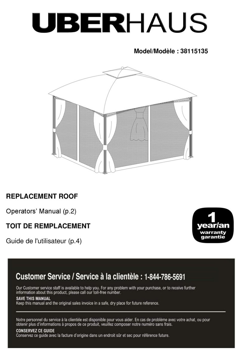 Uberhaus 38115135 Operator's manual