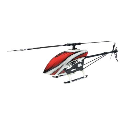 Heli-Professional SOXOS 550 KIT Assembly instruction and manual