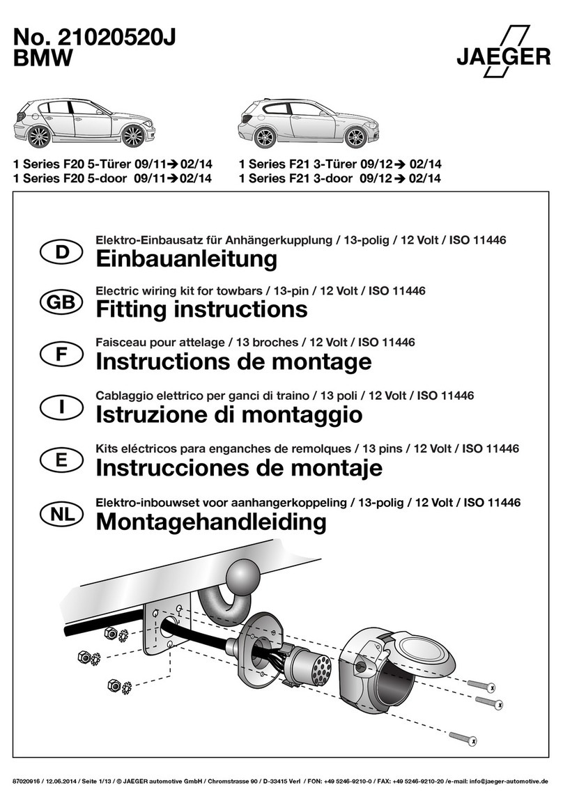 Jaeger 21020520J User manual