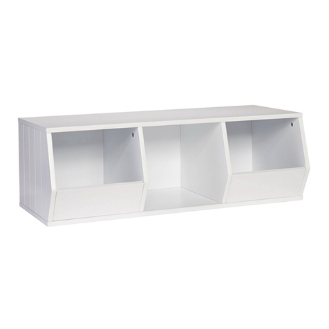 RiverRidge Kids Storage Stacker 02-072 User manual RiverRidge Kids Storage Stacker 02-072 User manual