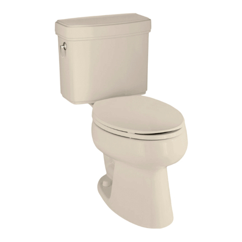 Kohler K-3465 Assembly instructions