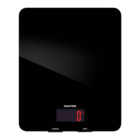 Salter 1150 Product information sheet