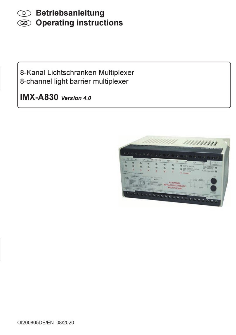 Pantron IMX-A830 operating instructions