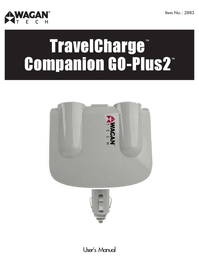 Wagan TravelCharge Companion GO-Plus2 User manual