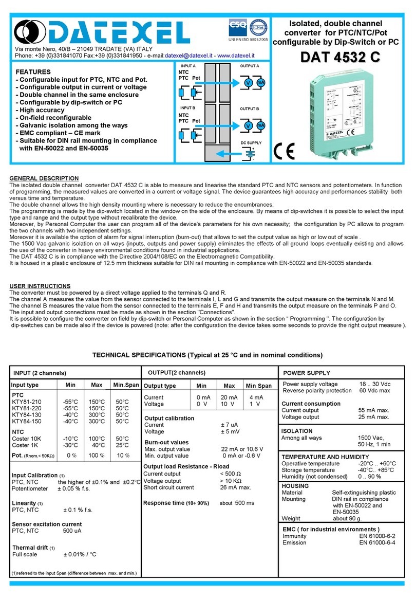 Datexel DAT 4532 C General description