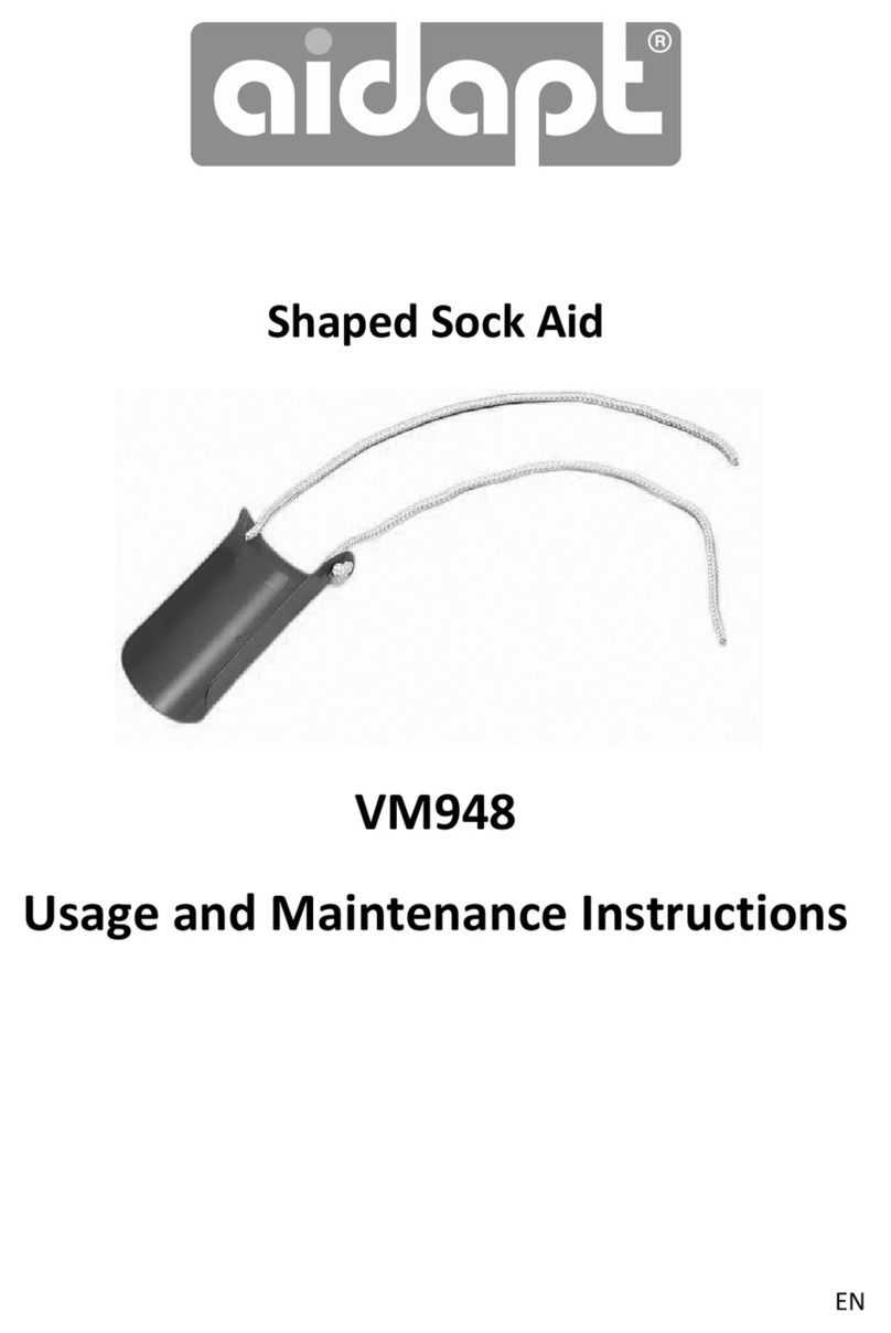 aidapt VM948 Usage and maintenance instructions