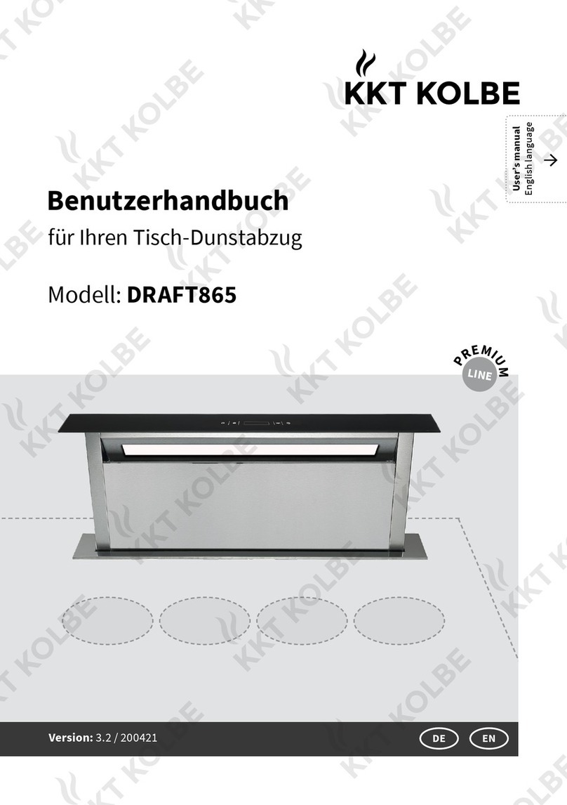 KKT KOLBE DRAFT865 User manual