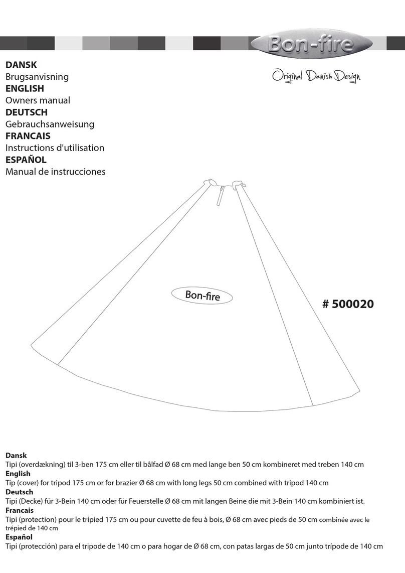 Bon-fire 500020 owner's manual