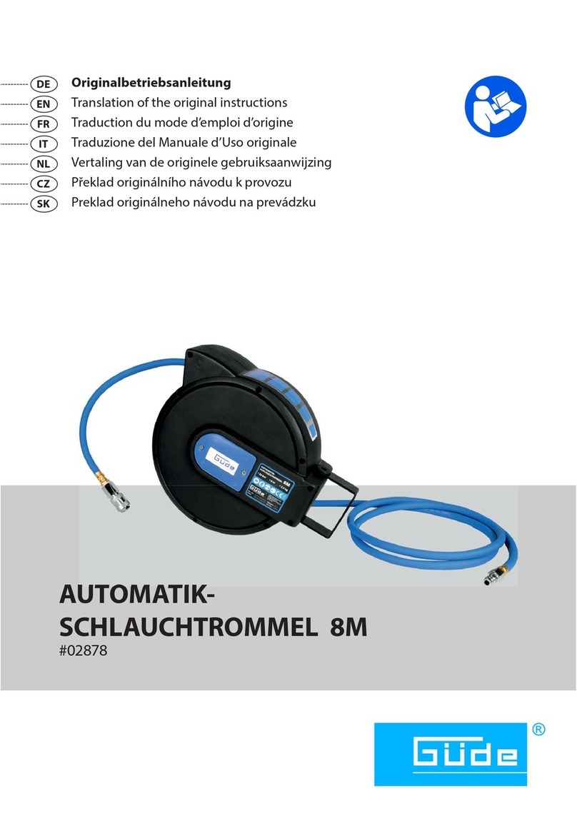 Gude 8M Translation of the original instructions