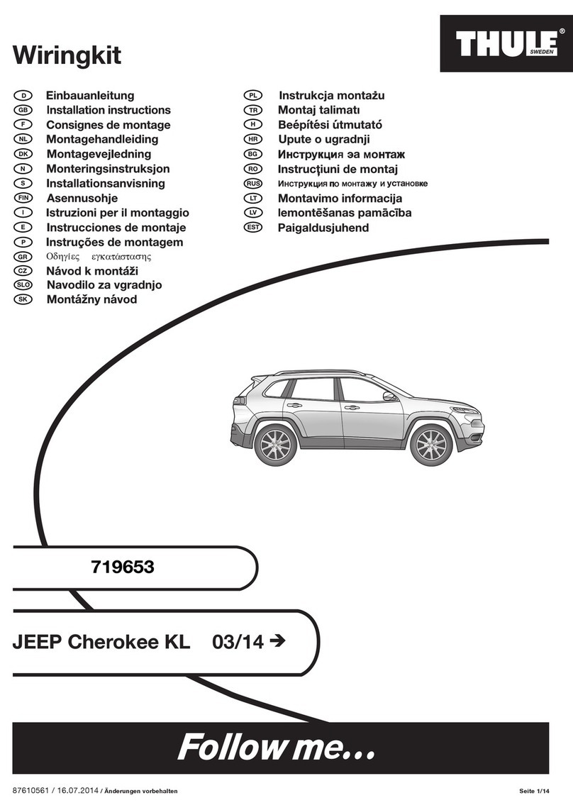 Thule 719653 installation instructions