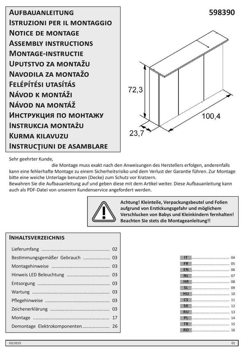Wilhelm Schildmeyer 598390 Assembly instructions Wilhelm Schildmeyer 598390 Assembly instructions