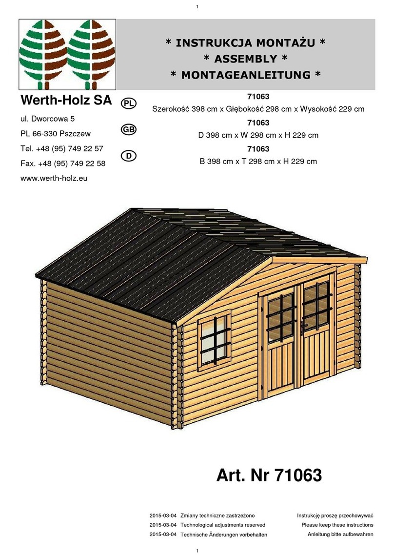 Werth-Holz 71063 User manual