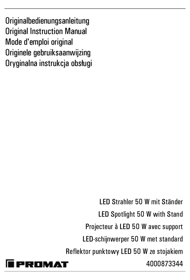 PROMAT 4000873344 Original instruction manual