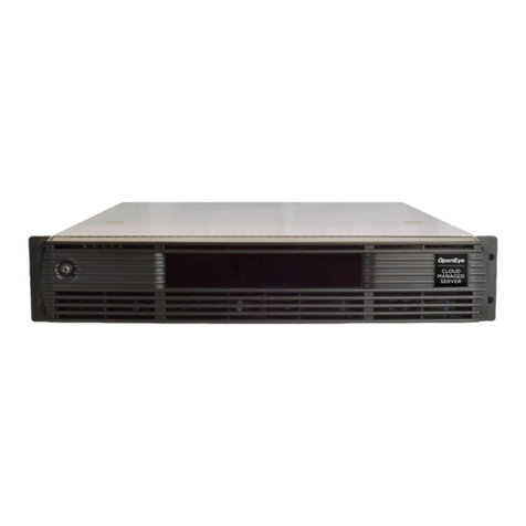 OpenEye MK Series User manual