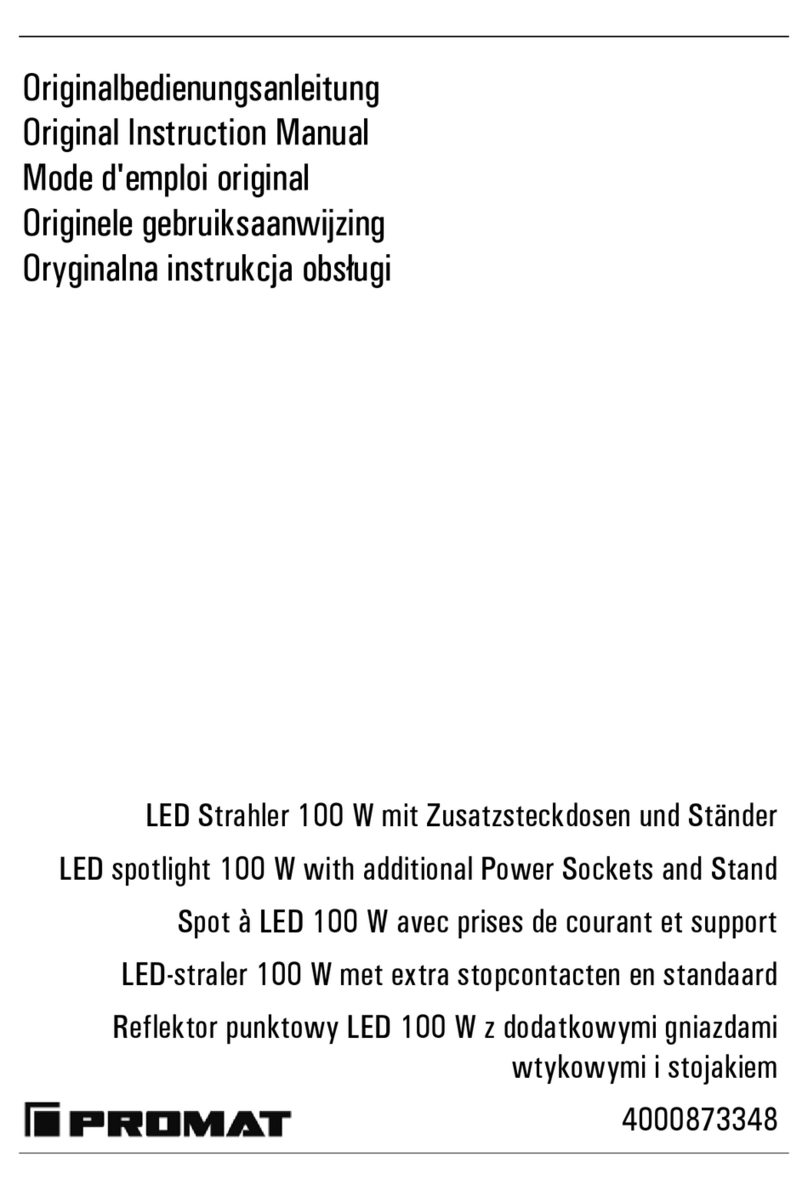 PROMAT 4000873348 User guide