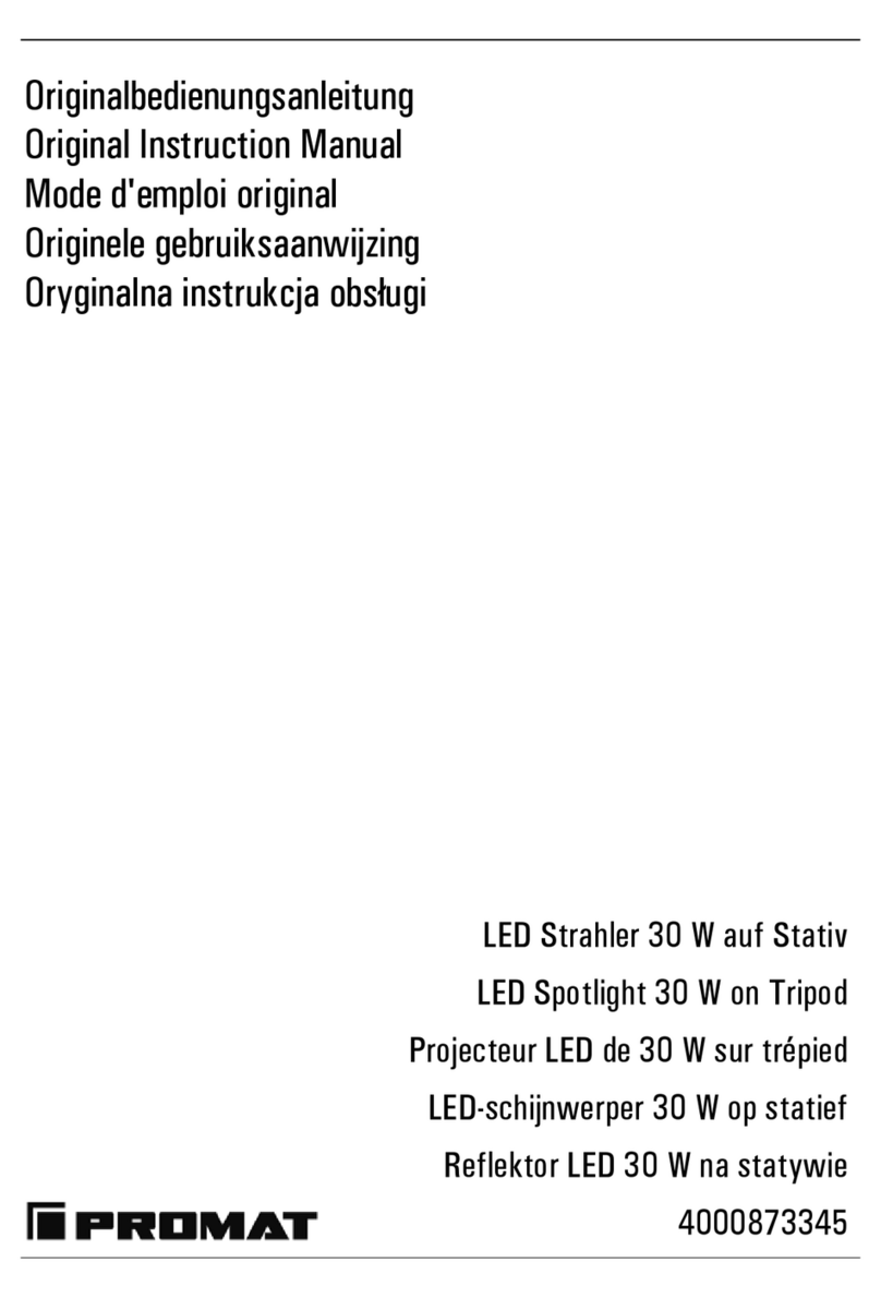 PROMAT 4000873345 Original instruction manual