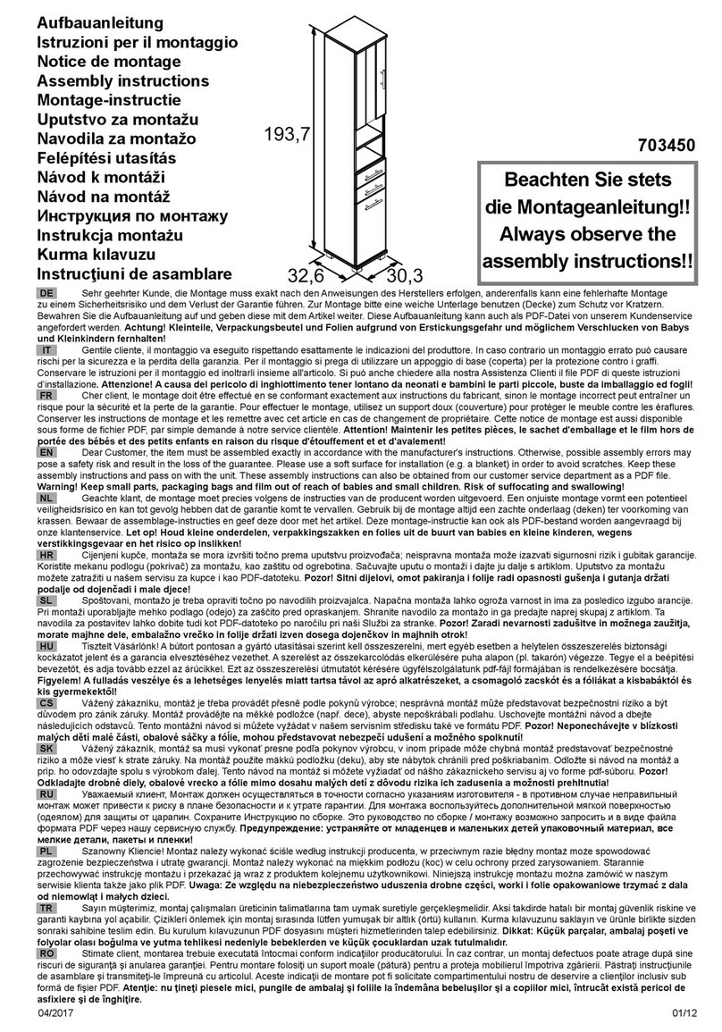 Wilhelm Schildmeyer 703450 Assembly instructions