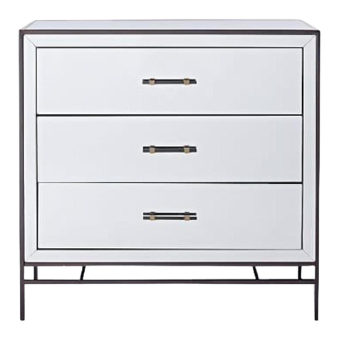 West Elm Mirrored dresser 3 drawers Mirror 961508 User manual West Elm Mirrored dresser 3 drawers Mirror 961508 User manual