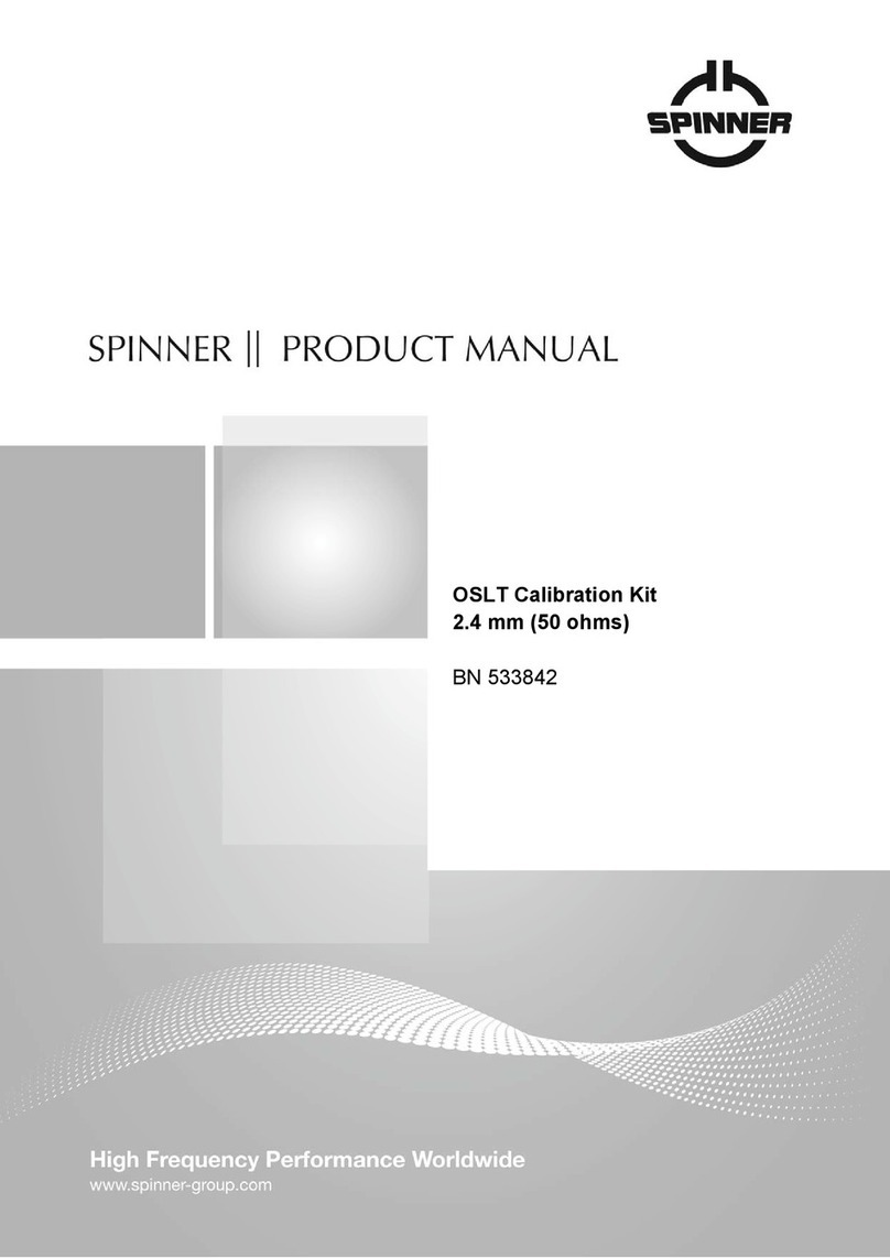 Spinner BN 533842 product manual