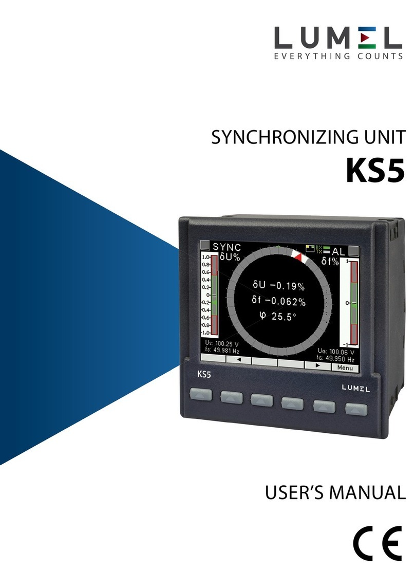 Lumel KS5 User manual