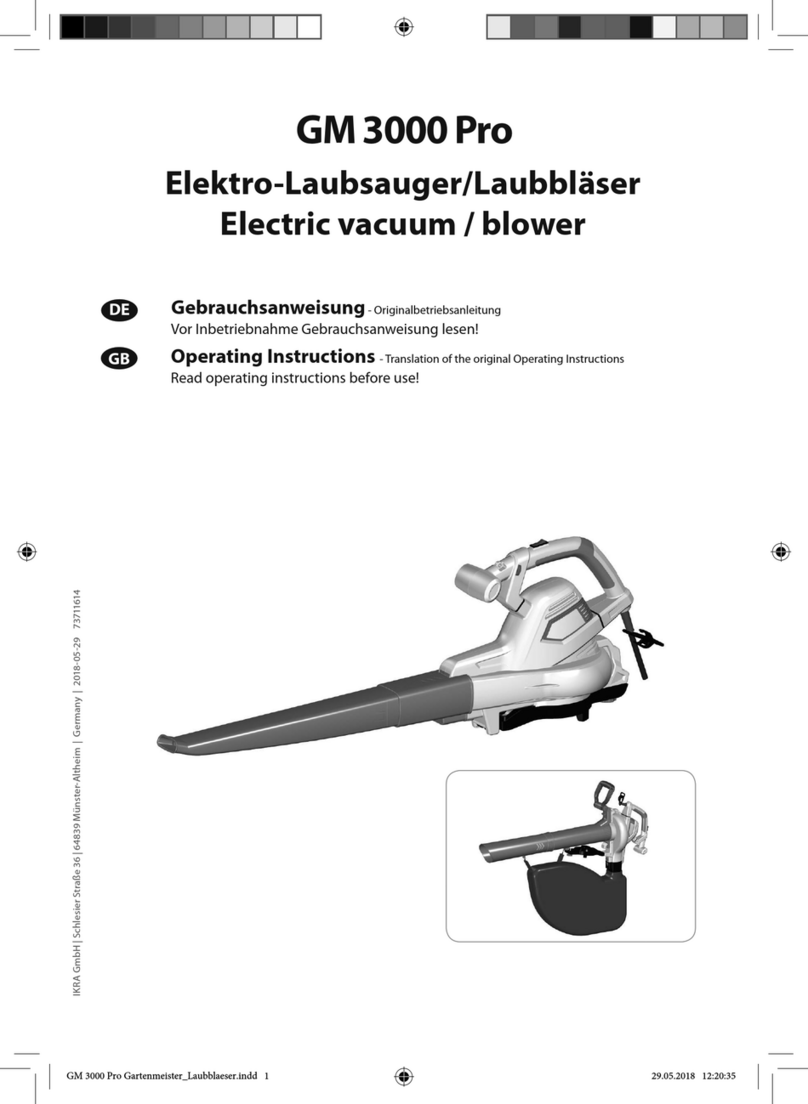 Ikra GM 3000 Pro operating instructions