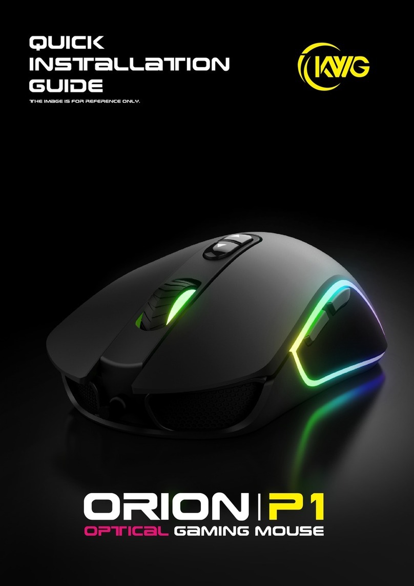 KWG ORION P1 Quick installation guide