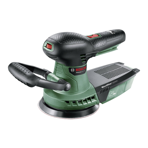 Bosch AdvancedOrbit 18 User manual Bosch AdvancedOrbit 18 User manual