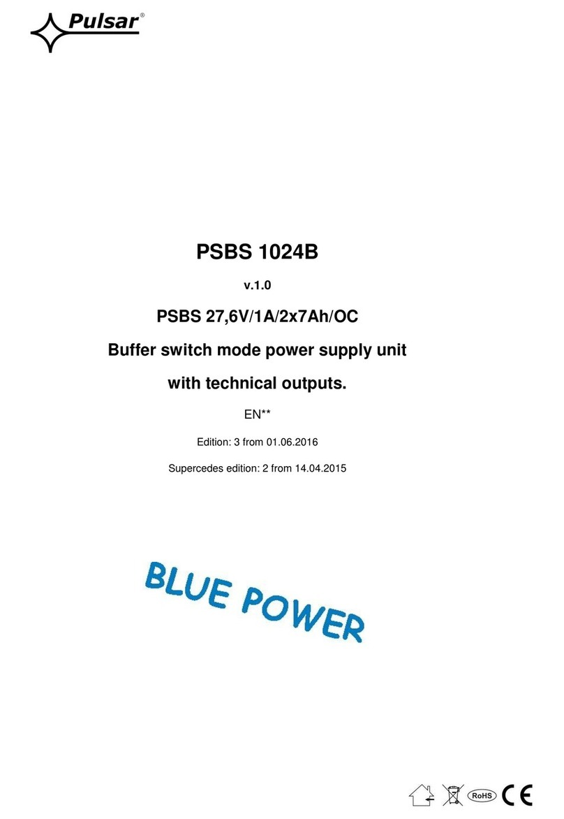 Pulsar PSBS 1024B manual