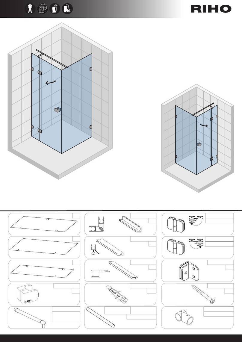 RIHO Scandic Soft Q203 manual