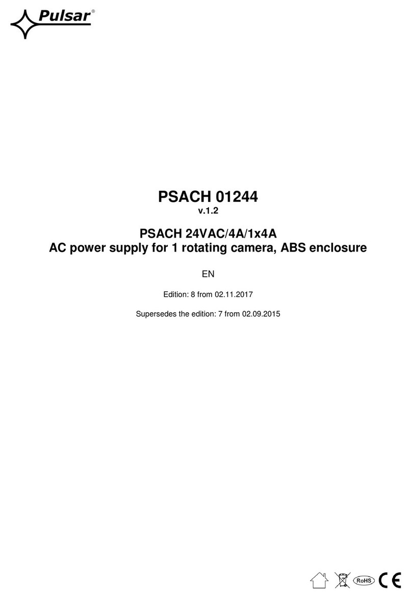 Pulsar PSACH 01244 manual