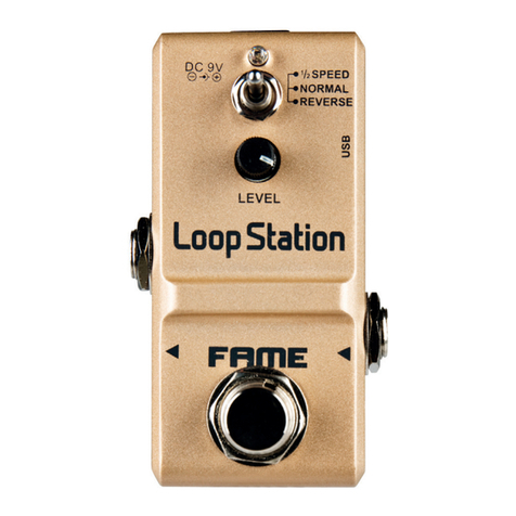 FAME Loop Station User manual FAME Loop Station User manual