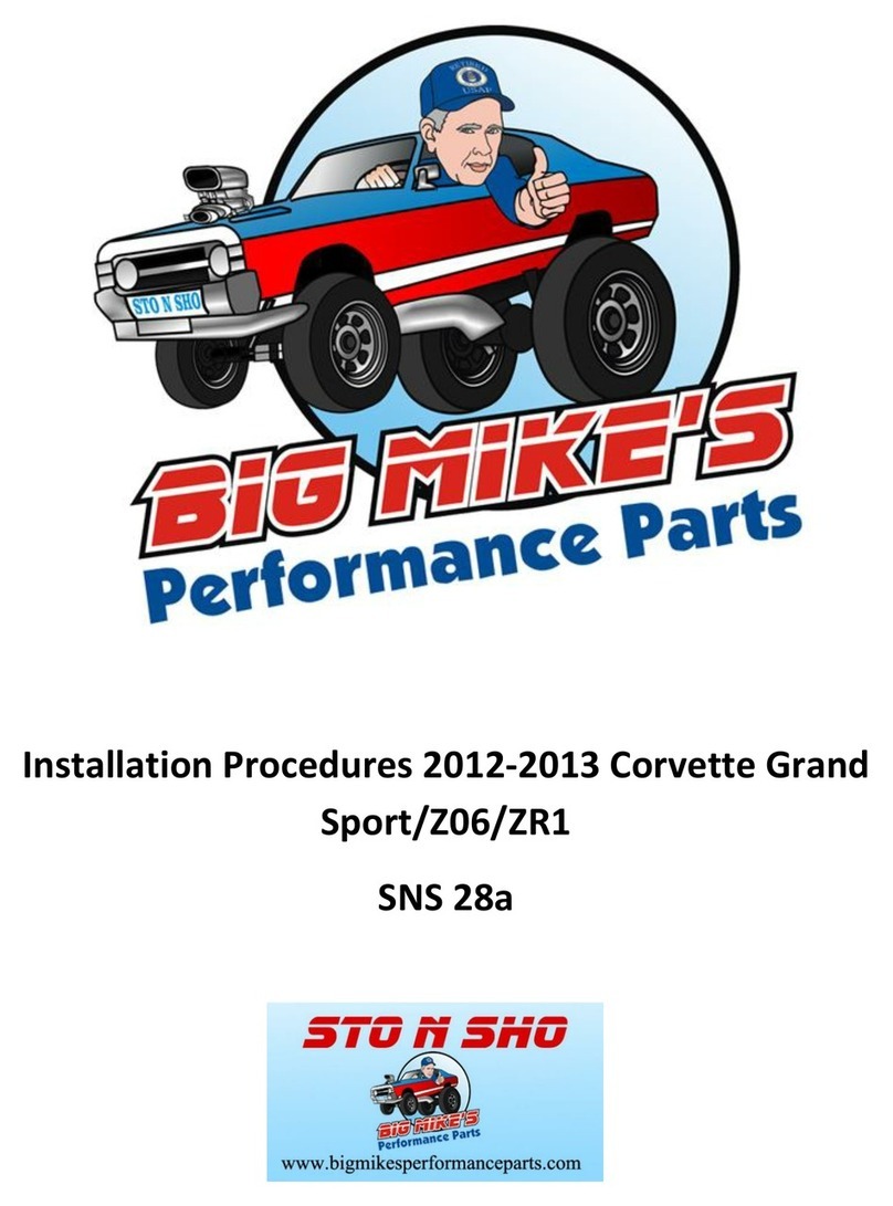 Big Mikes Performance Parts STO N SHO SNS 28a Installation procedures