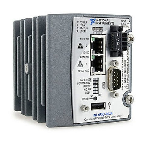 National Instruments NI cRIO-9024 User manual National Instruments NI cRIO-9024 User manual