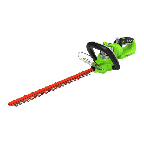 GreenWorks G24HT57 User manual