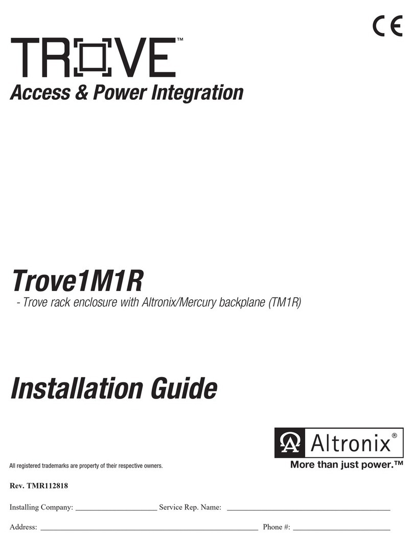 Altronix Trove1M1R installation guide