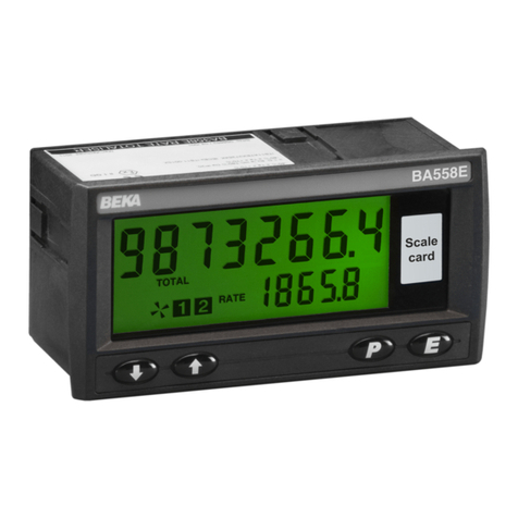 BEKA BA558E manual