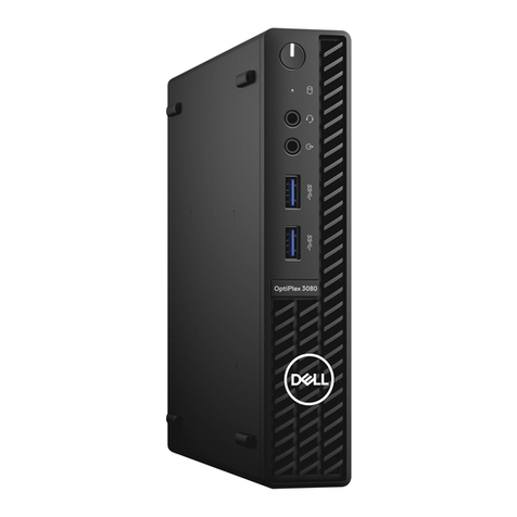 Dell OptiPlex 3080 Micro User manual