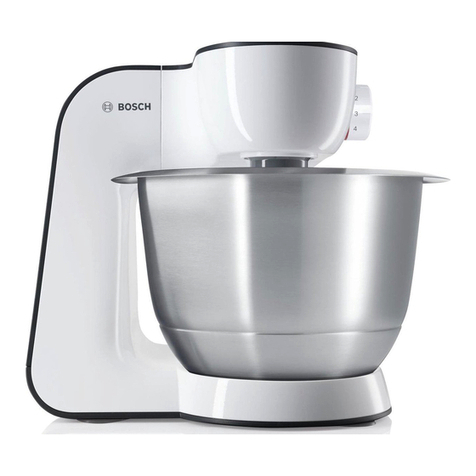 Bosch myMUM MUM5 4S Series user manual