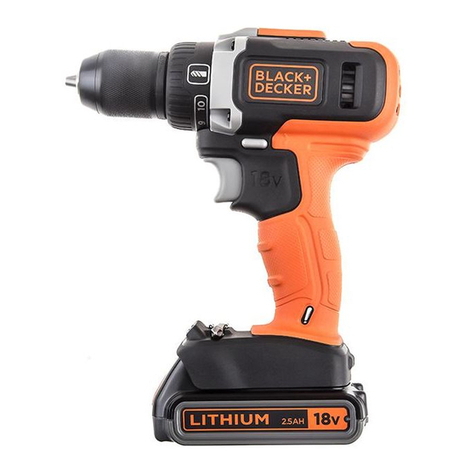 BLACK DECKER BCD002 Original instructions