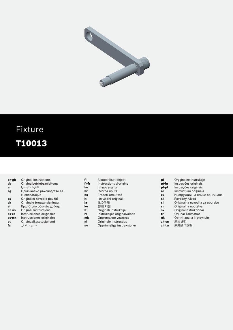 Bosch T10013 User manual